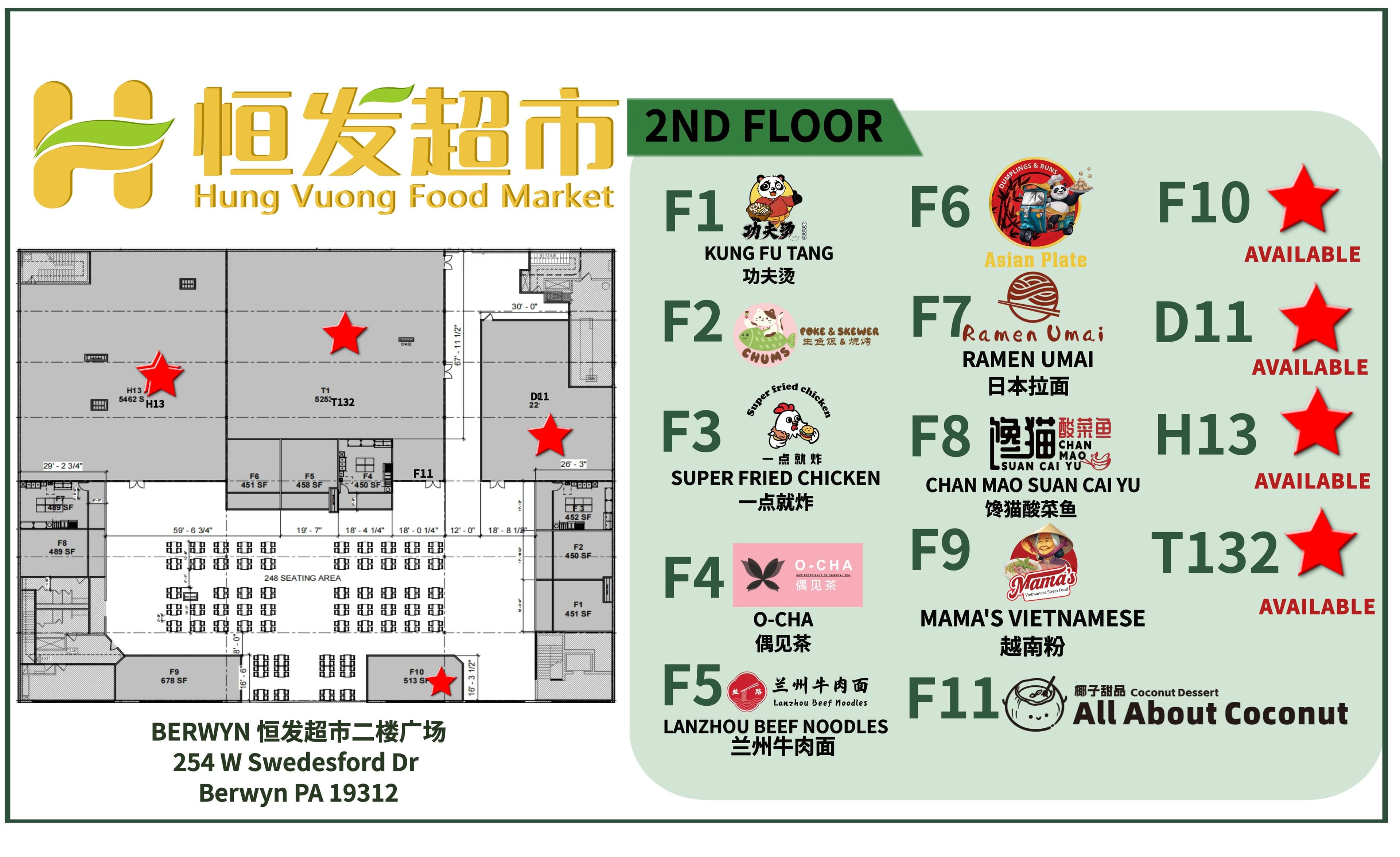 可租赁商铺