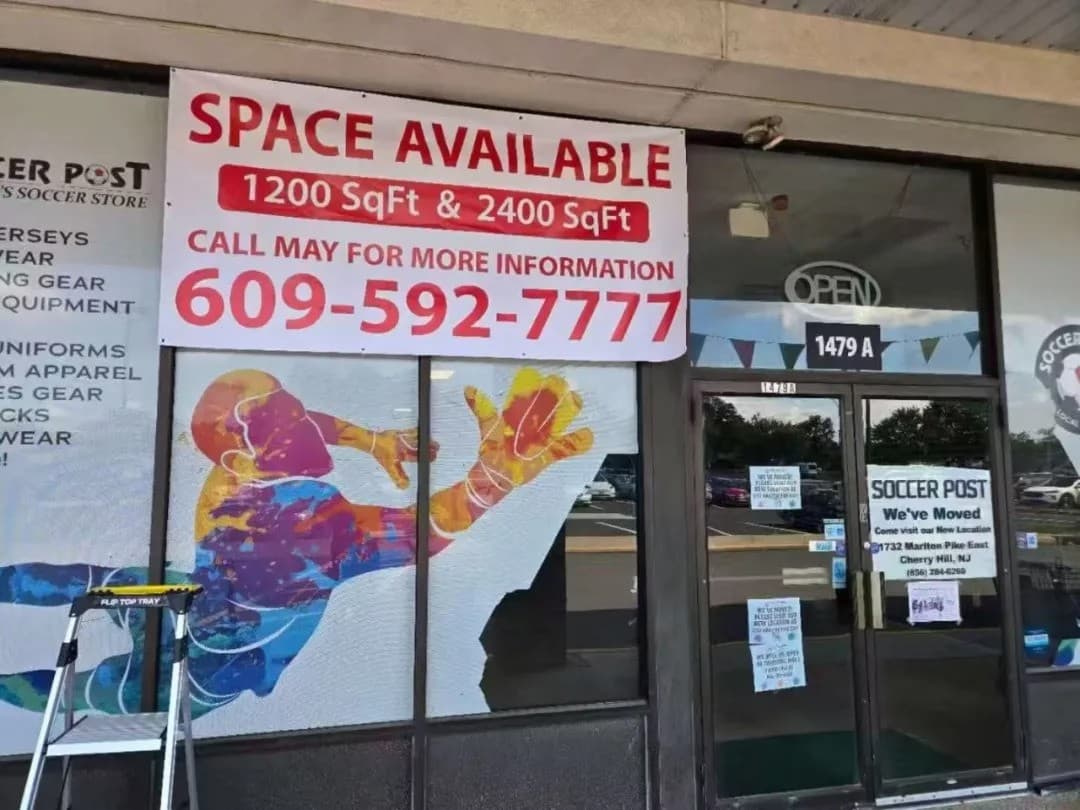 Cherry Hill Retail Space Available